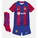 Barcelona Jules Kounde #23 Hemmakläder Barn 2023-24 Kortärmad (+ Korta byxor)